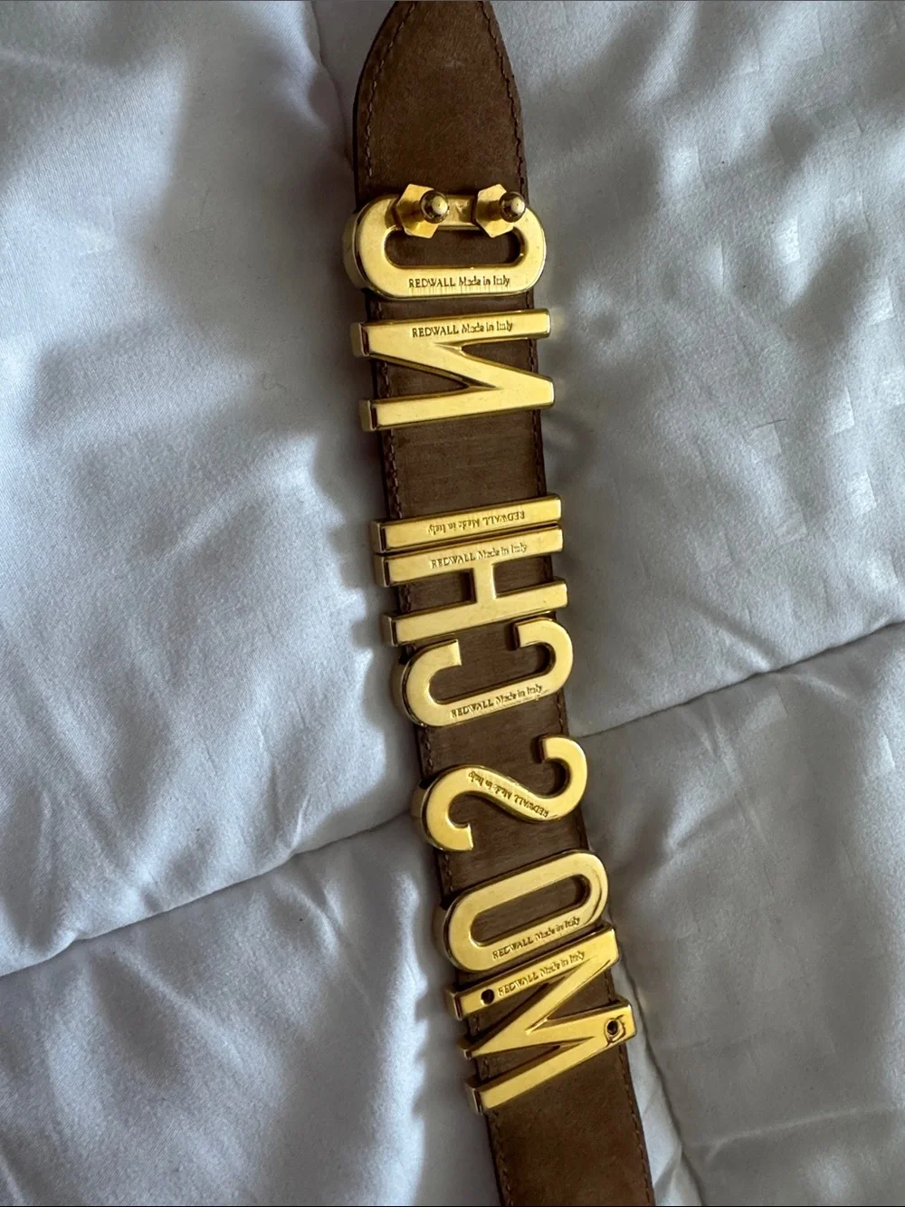 Moschino front letters